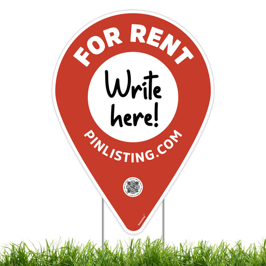 for rent sign